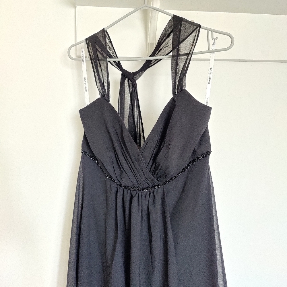 Empire Waist with beaded detail, asymmetrical Bridesmaid • Prom • Cocktail dress